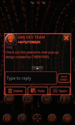 Orange Tech sms android App screenshot 3